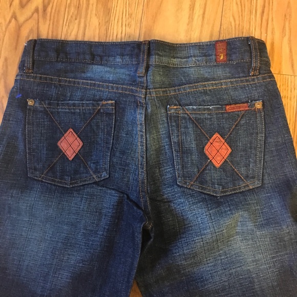 👖💖HP!💖👖 7 For All Mankind DOJO Cropped - Picture 3 of 8